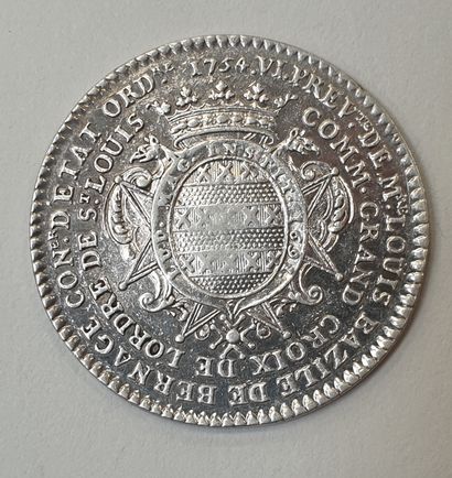 null JETON - PREVÔT de PARIS, 1754, argent