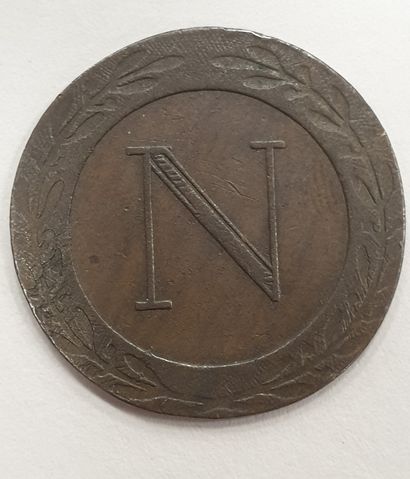 null MONNAIE MODERNE - Napoléon Ier, 5 Centimes 1808 BB. SUP.
