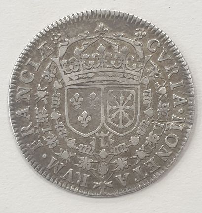 null JETON - LOUIS XIII, Cour des Monnaies de Paris, argent, poids : 6,2 g