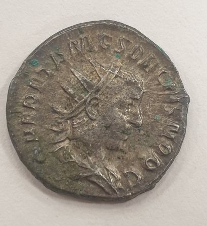 null MONNAIE ROMAINE - HERENNIUS ETRUSCUS, Antoninien, poids : 4,3 g