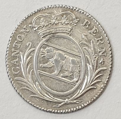 null MONNAIE ÉTRANGÈRE - SUISSE, 5 Batzen 1808.