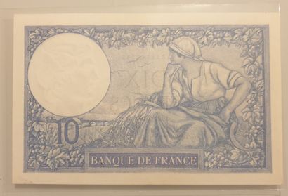 null BILLET FRANCE - 10 Francs Minerve - 21-09-1939 - SPL