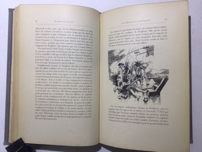 null Gaston de RAIMES, Marins de France, actions héroïques, édition illustrée de...