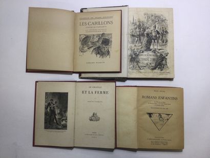 null [LITTERATURE] - Lot de 4 livres de prix : Marie de VILLEMANNE, Le Château et...