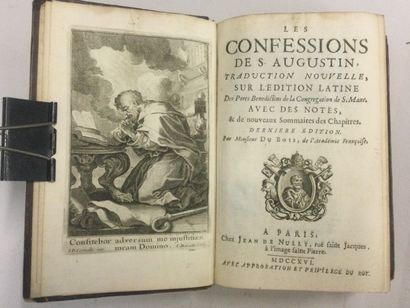 null SAINT-AUGUSTIN, Les Confessions De Saint Augustin, Très rare édition de Saint...