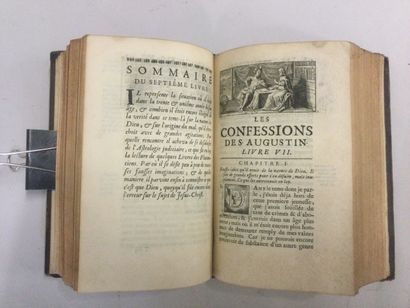 null SAINT-AUGUSTIN, Les Confessions De Saint Augustin, Très rare édition de Saint...