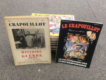 null Lot de revues: 28 "Le Crapouillots" et 8 "Les dossiers du canard"