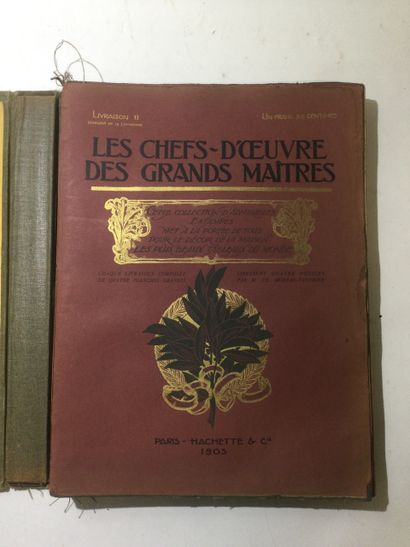null [ART] - Les Chef d'oeuvres des grands Maitres, 1 Volume In-folio sous chemise...