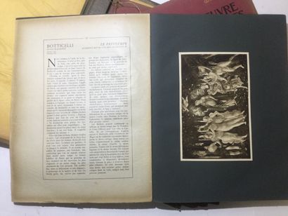 null [ART] - Les Chef d'oeuvres des grands Maitres, 1 Volume In-folio sous chemise...