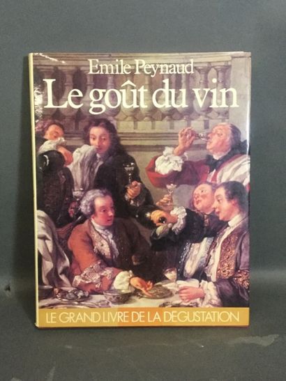 null Oenologie, Emile PEYNAUD, Le goût du vin, In-4 broché, ed. Bordas Paris, 19...