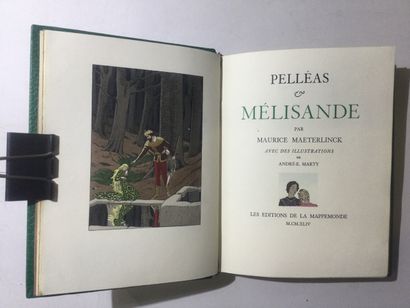 null Maurice MAETERLINCK, Pelléas et Mélisande, Illustrations Andrée Marty, 1 Volume...