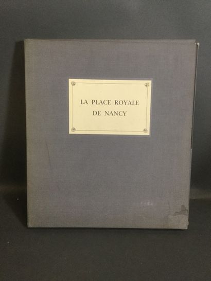 Pierre MAROT, La place Royale de Nancy. Image...