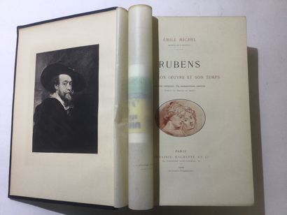 null Emile MICHEL, RUBENS sa vie, son oeuvre et son temps, 1 fort Volume In-4, reliure...