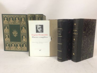 null Lot de 6 Volumes comprenant : Jean BOCCACE, Le Décaméron illustré de 237 bois...