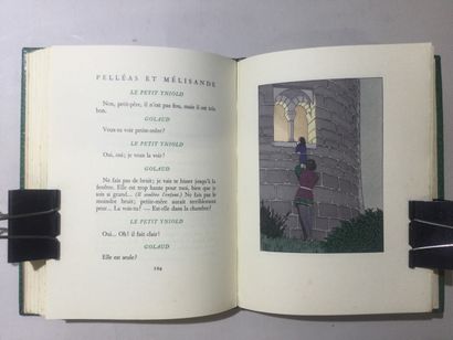 null Maurice MAETERLINCK, Pelléas et Mélisande, Illustrations Andrée Marty, 1 Volume...