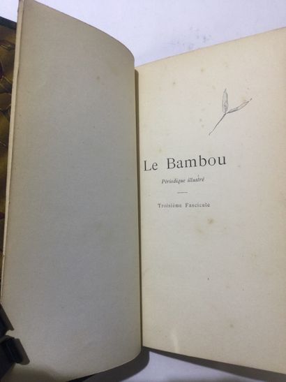 null LE BAMBOU, périodique illustré, Fascicule N° 3, 4, 5 et 6, 4 Volume petit In-8,...