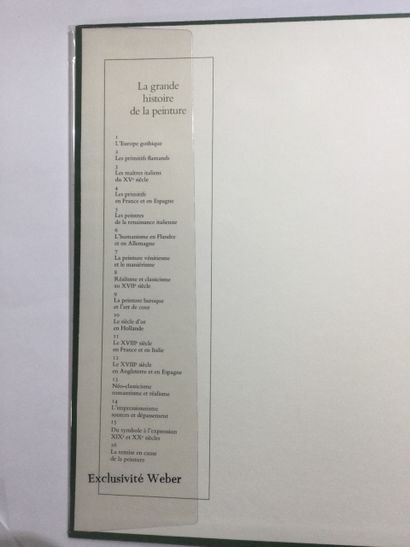 null Collection complète "La Grande Histoire de La Peinture" en 16 Volumes In-4,...