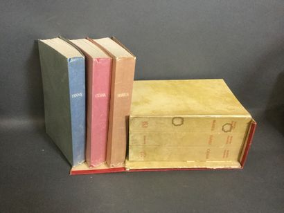 null Marcel Pagnol, trilogie Fanny-Marius-César, illustration de Dubout, 3 Vol. in-8...