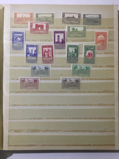 null ALBUM contenant une intéressante collection de timbres neufs principalement...
