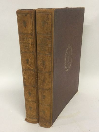 null L'Illustration, "L'album de la Guerre 1914-1919, " Tomes 1 et 2 en 2 Volumes...