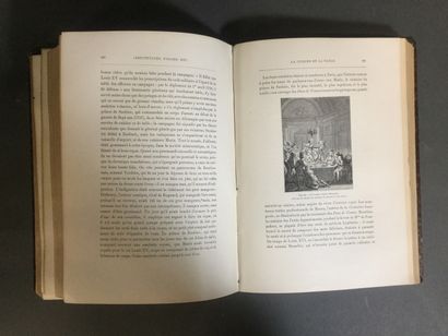 null Paul LACROIX, XVIII ème siècle institutions usages et costumes, 1 Vol. in-4...