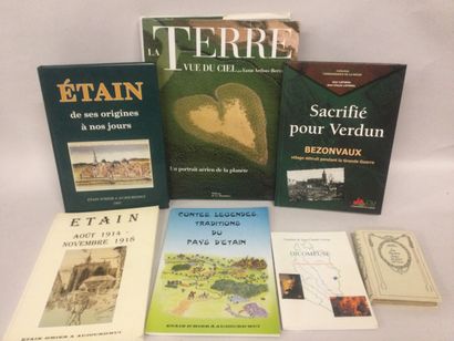 Lot de livres Régionalisme Lorrain et Na...