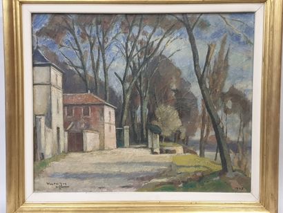null Gaston Le Jeune VENTRILLON (1897-1982), vue du quartier de Jéricho-le-vieux...