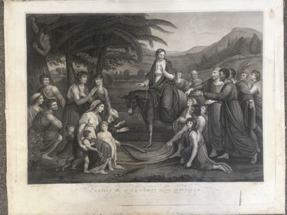 null Jean THOUVENIN (1765-c.1828) d'après les oeuvres de Benjamin I WEST (1738-1820)...