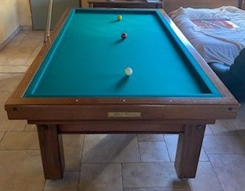 null BILLARD français de compétition de marque HOREMANS, système d’ardoise chauffée,...