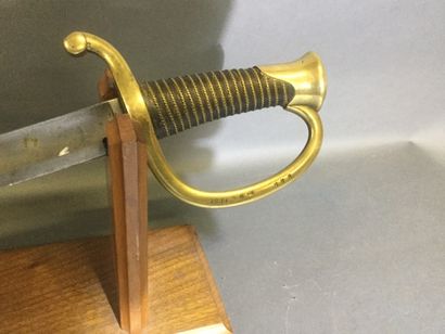Mounted gunner sword model 1829 without scabbard...