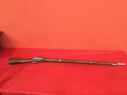 null Austrian rifle 1840 with percussion ( missing rod )