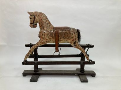  Wooden horse with system height : 96cm