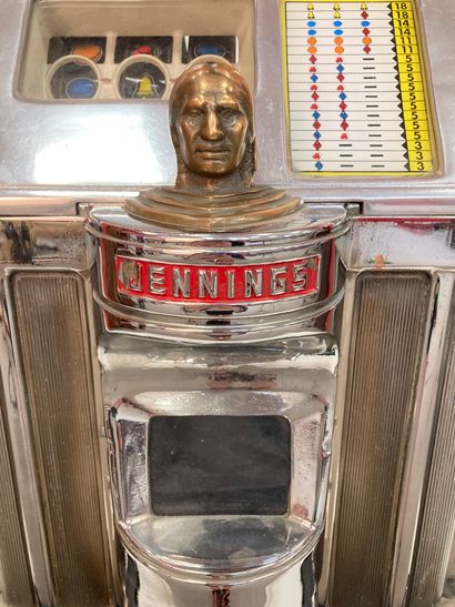 null JENNINGS BLUE DIAMOND , American slot machine circa 1950, from Jennings, made...