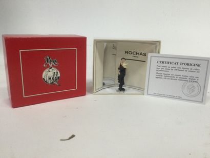 null PIXI ROCHAS, Robe à l'oiseau, lead figurine, 1986 edition, ref 4934, H. 7 cm....
