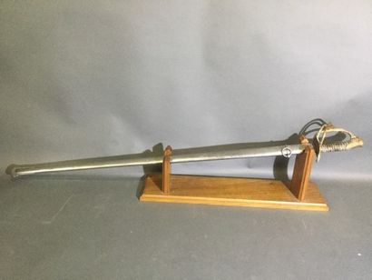 null Infantry officer saber model 1822. Horn handle (watermark missing). Brass mounting....