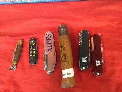 null 1 Set of 6 pocket knives