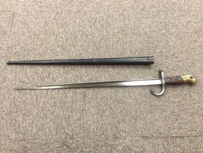 null 1 Bayonet Fat Rifle ( St Etienne 1877 )
