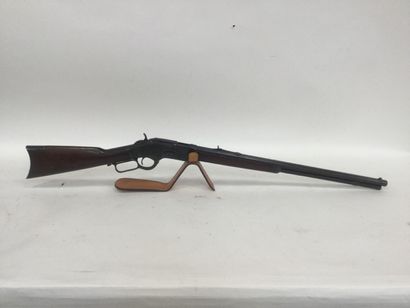 null rifle WINCHESTER model 1873 manufactured in 1888 cal 3220 n°357904R (accident...