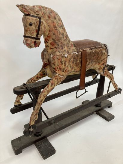 Wooden horse with system height : 96cm