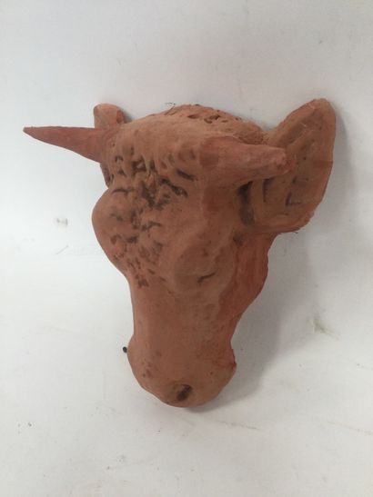 null Terracotta ox head