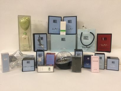 null Collection d'environ 20 miniatures de parfum pour la marque THIERRY MUGLER quasi...