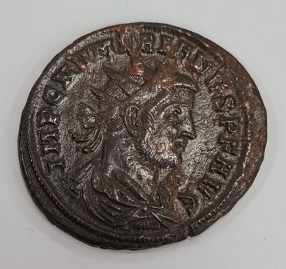 null Monnaie Romaine - Numérien - Aurélianus - Poids : 4,13 g