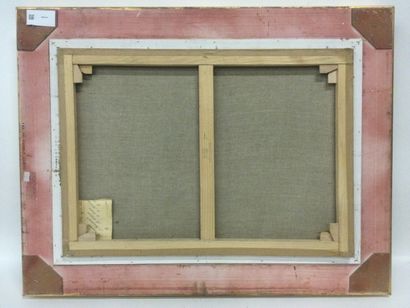 null Gérard DUPONT (XXème), Paysage de campagne, SBD, Dim. 46 x 65 cm. Bel encadrement...