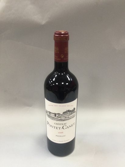 null 6 château PONTET-CANET 2006