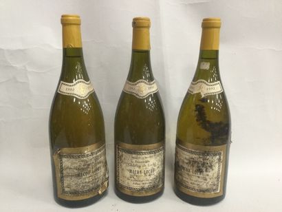 null 3 magnums MACON-LOCHÉ (blanc) 1993 domaine du château de Loché