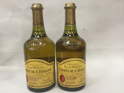 null Lot de 2 Bouteilles de Château CHALON MARCEL CABELIER (Jura), Blanc, 1993