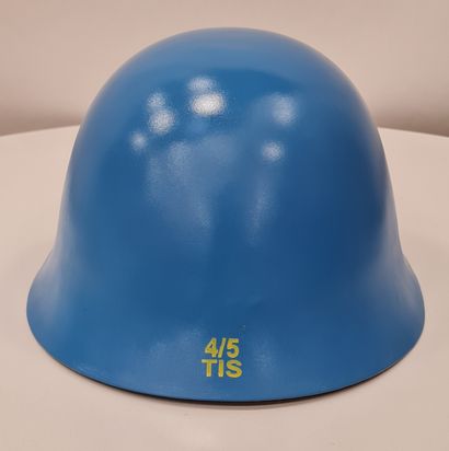null TIS (XXth/XIXth artist), "PEACE OF ART" Collection, "GOLDORAK" helmet, reconditioned...