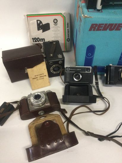 null Lot de 5 anciens appareils photo/caméra : GAP modèle Broxnies - Samsung modèle...