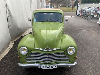 null 
SIMCA 6, 1950, Type 6, Energie ES, affiche 1 650 kms, 2 places assises. Avec...