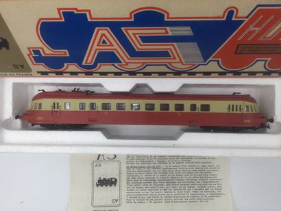 null AS AUTORAIL, échelle HO, Locomotive modèle XBDP3623 dans sa boîte d'origine